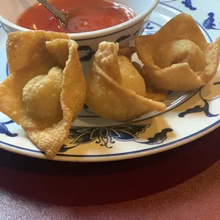 Crab Rangoon.