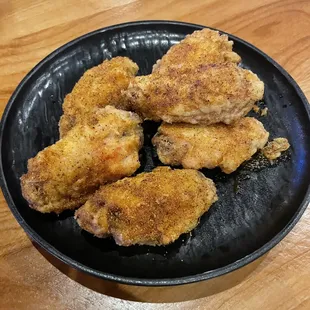 Asian Cajun rub wings