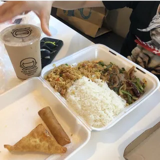 Mongolian Beef Dinner Combo