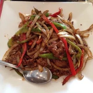 Black Pepper Beef Dinner Combo