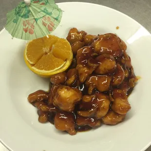 Orange peel chicken