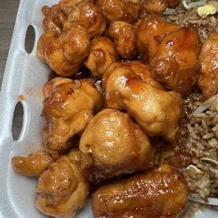 Orange Chicken Combo