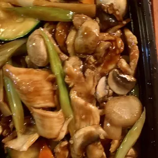 Fresh Mushroom Chicken