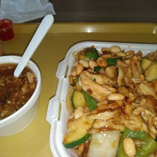 Mongolian Beef  lunch special - $8.15! Better than panda and equal to PeiWei.