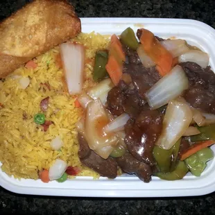 Pepper Steak combo