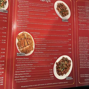 Menu page 2 of 5 on 1/16/23