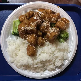 Sesame Tofu