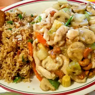 Cashew Chicken Plate