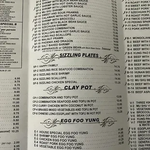 Menu 10/29/22