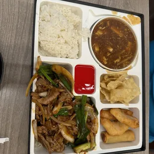 Chinese dinner plate