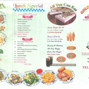 Menu - page 1