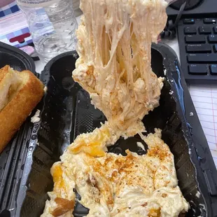 This was supposed to be crab dip. Y&apos;all food cost to much for something like this come on now. Zero crab meat