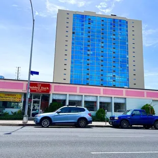 Exterior shot taken across the street on King Street