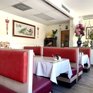 Inside seating