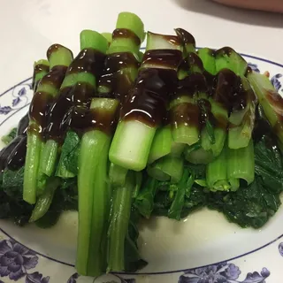 Choy Sum with Oyster Sauce