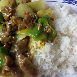 Beef Curry on Rice