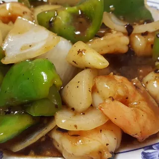 Shrimp with Black Bean Sauce