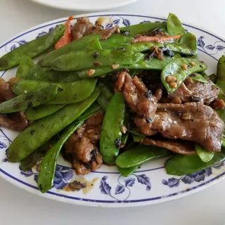 Beef with Chinese Peas