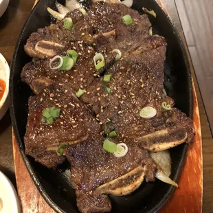 Beef short rib Galbi.