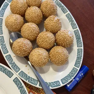 Sesame balls