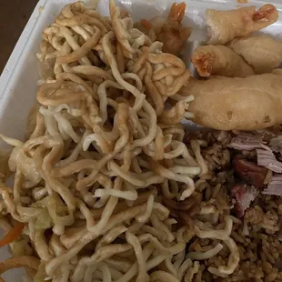 Fried Shrimp Special Combo Plate
