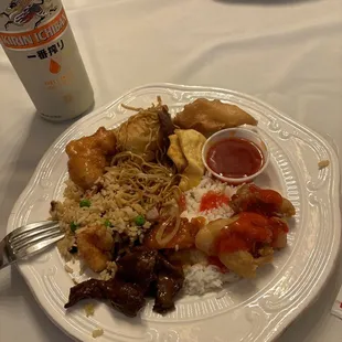 Takeout feast = nine happy bellies!! My partner &amp; I live in the Seattle area but always crave Golden Dynasty when visiting Portland family.