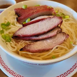Pork noodles.