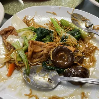 Black Mushroom w/Veg. and Tofu