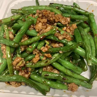 Szechuan Stir-Fry String Bean w/Minced Pork