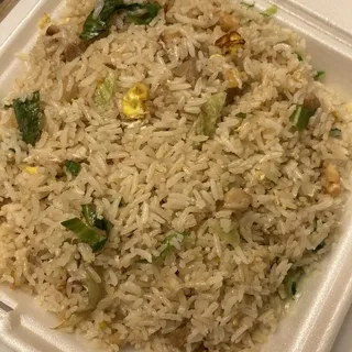Chicken & Salty Fish Fried Rice