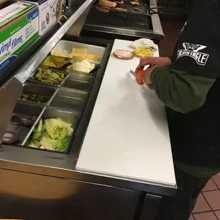 Chef at work