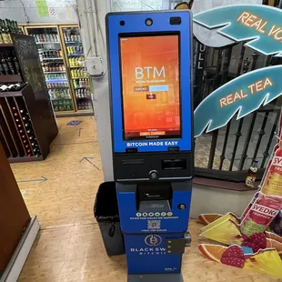 Bitcoin ATM for everyone to use and purchase crypto.