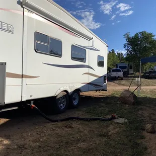 Our dump right in someone's area