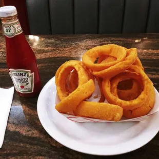 Giant onion rings