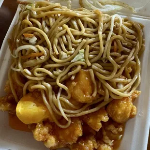 Orange Chicken lunch