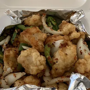 Salt and pepper chicken