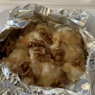 Honey Walnut Prawns