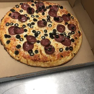 2 topping pizza