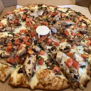 Chicken Masterpiece Pizza
