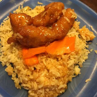 Orange chicken