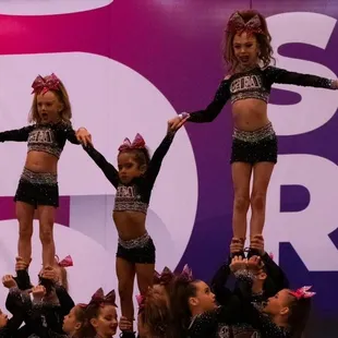 1st place for these girls