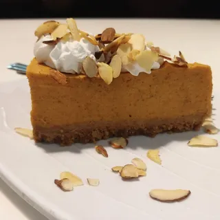 Almond Pumpkin Cheese Cake
