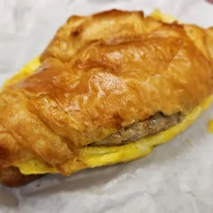 Custom breakfast sandwich