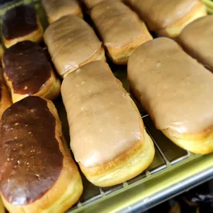 Chocolate and Maple Bar Donuts