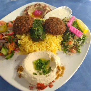 Vegetarian Combo Plate