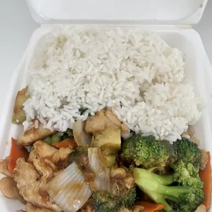 Broccoli with Chicken (Lunch)