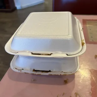To go boxes.