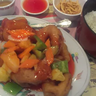 Sweet and Sour Shrimp