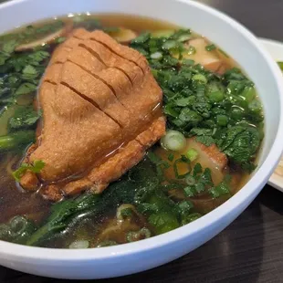 "Duck" Noodle Soup...