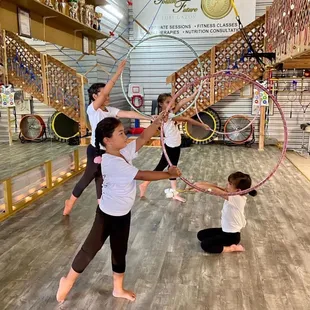 Rhythmic Gymnastics Group class